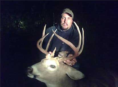 C Allen Angland with large buck